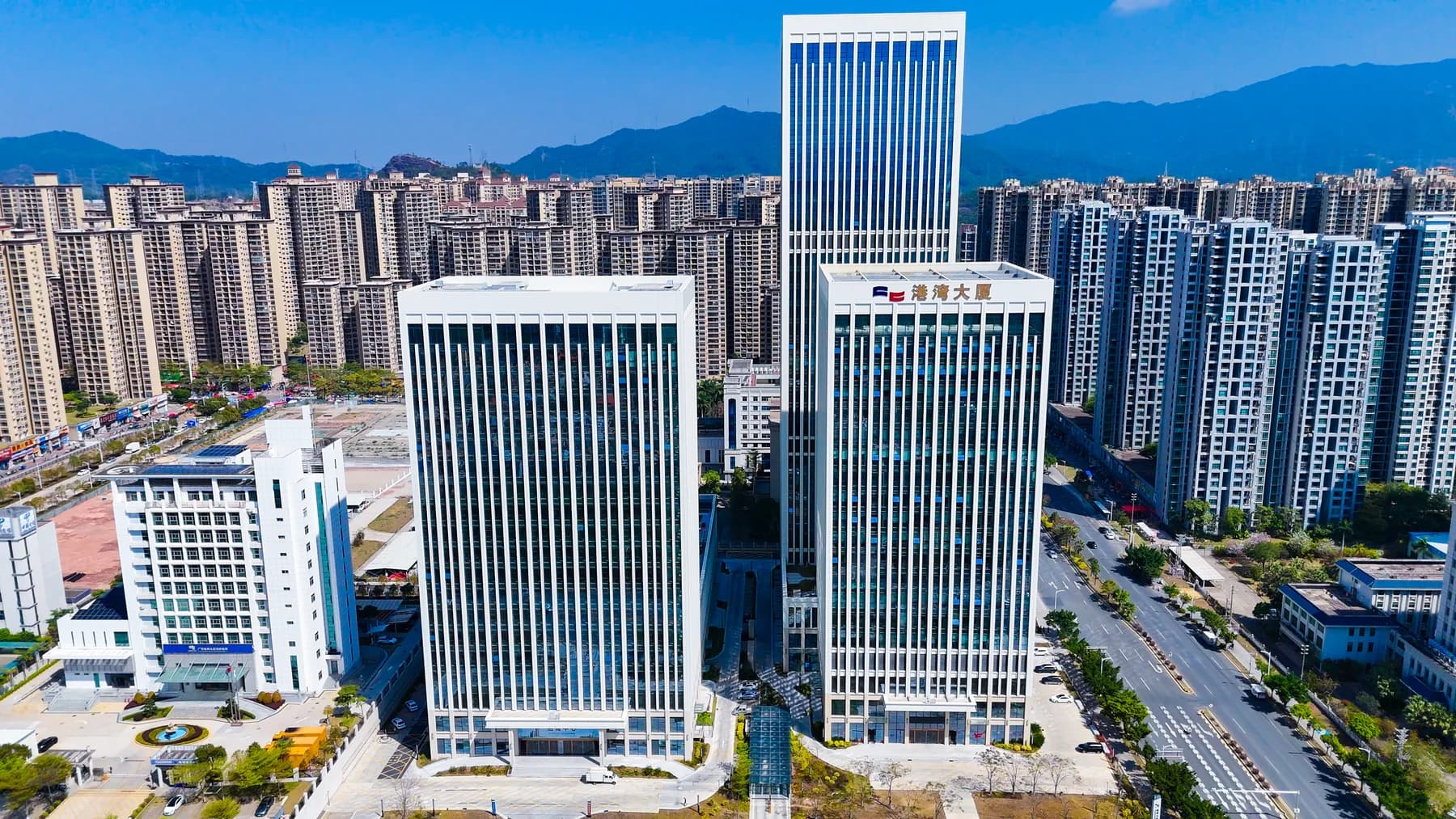 Gangwan Building office location, Huizhou